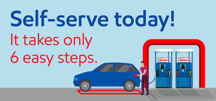 Self-serve today! It takes only 6 easy steps.