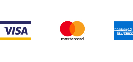 Visa, Mastercard, American Express